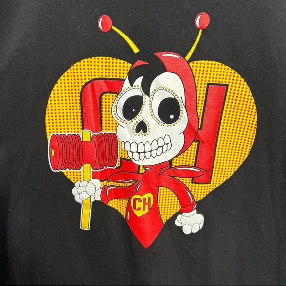 3 For $20 Alstyle Chapulin Colorado Skeleton Tee 0101 - Picture 2 of 5